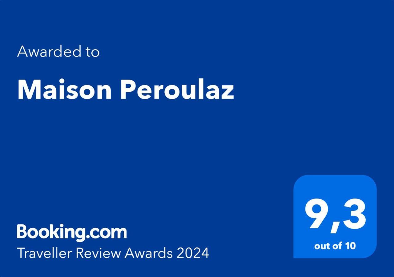 Maison Peroulaz Charvensod Dış mekan fotoğraf
